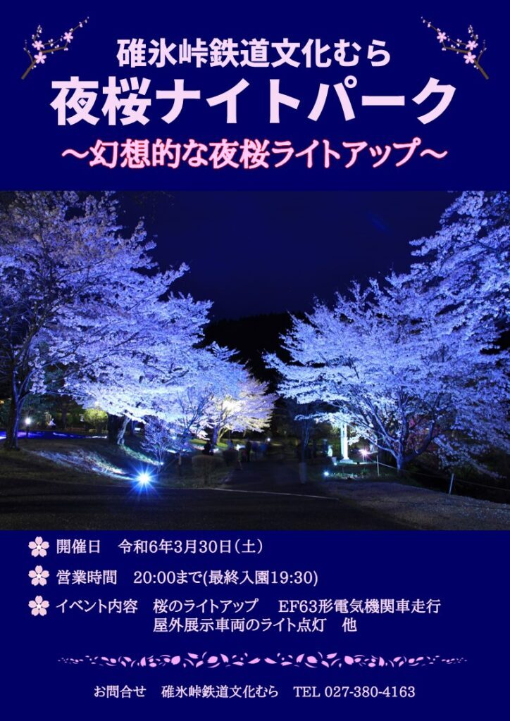 夜桜ナイトパーク