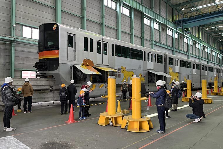 多摩モノレール車両基地