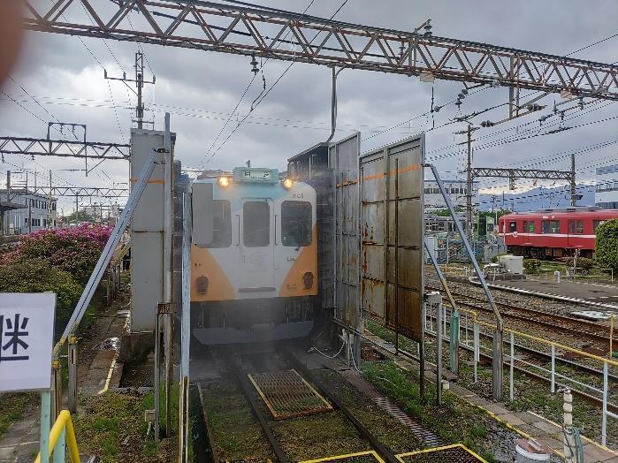 洗車機通過体験（イメージ）