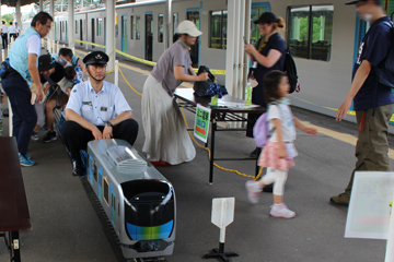 ミニ電車運転（イメージ）