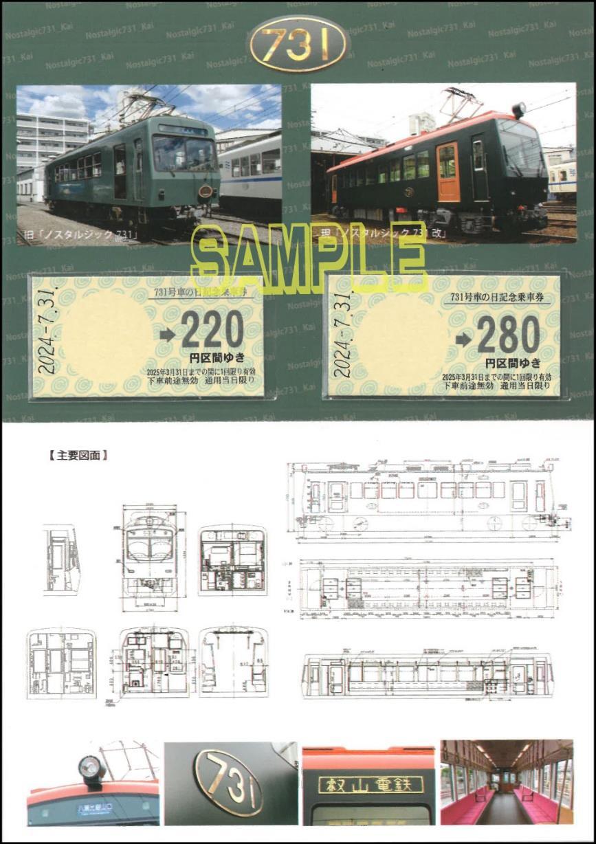 記念乗車券・台紙イメージ