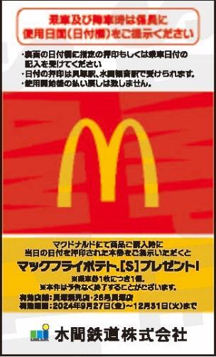 鉄道一日フリー乗車券 コラボデザイン（イメージ）