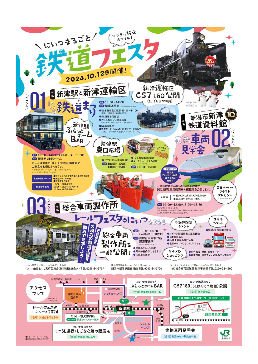 にいつまるごと鉄道フェスタ