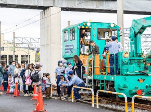 車両基地見学会（イメージ）