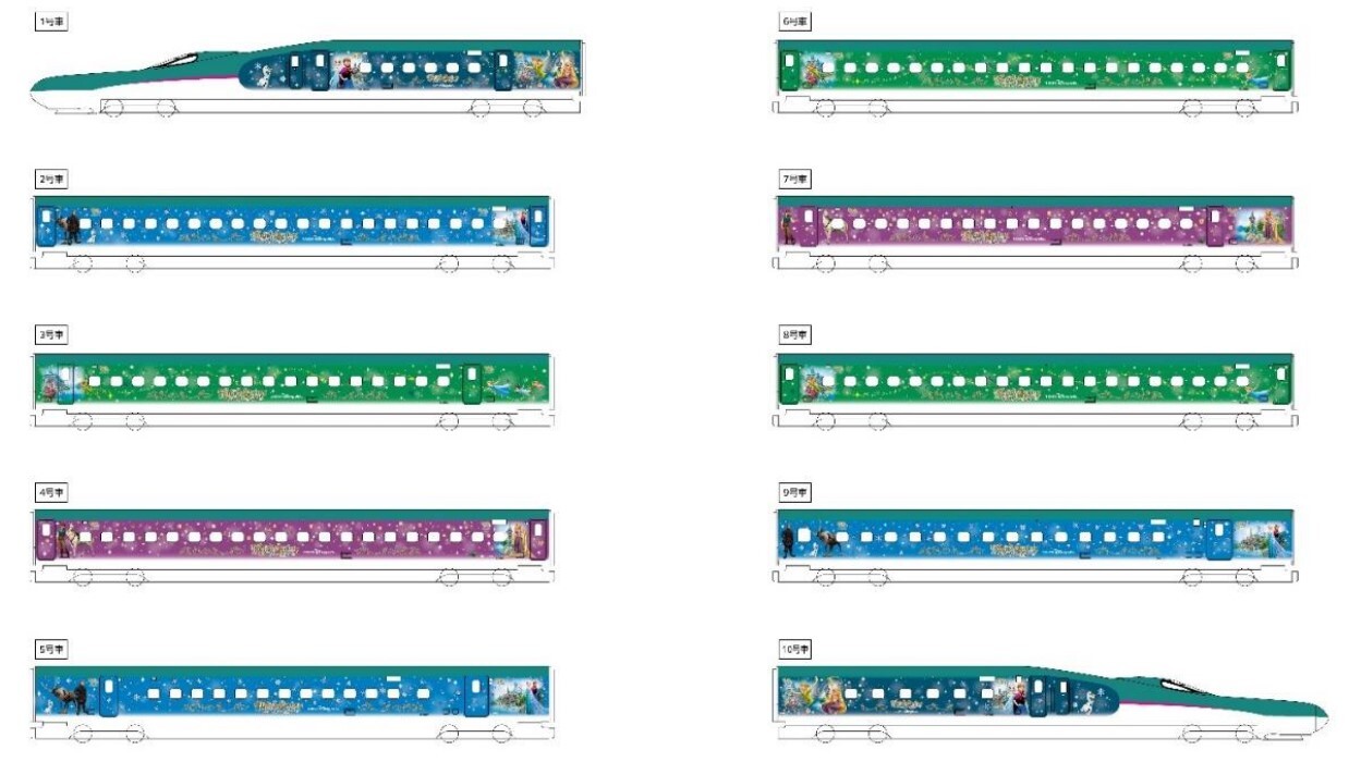 Magical Journey Shinkansen（イメージ）