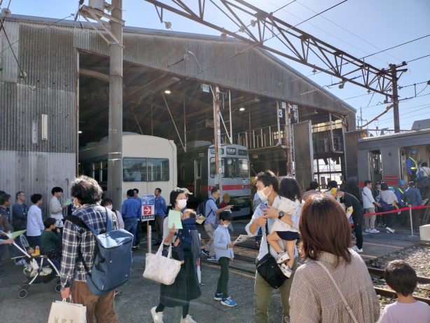 車両基地見学（イメージ）