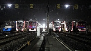 印旛車両基地（イメージ）