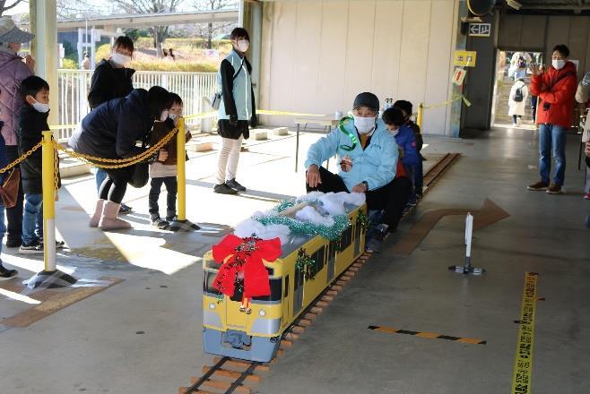 ミニ電車乗車体験（イメージ）