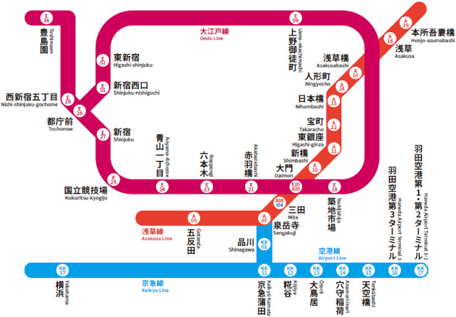 タッチ決済乗車の対応駅