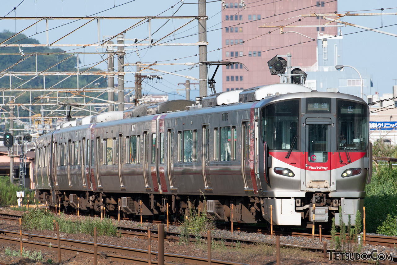 広島エリアの在来線列車