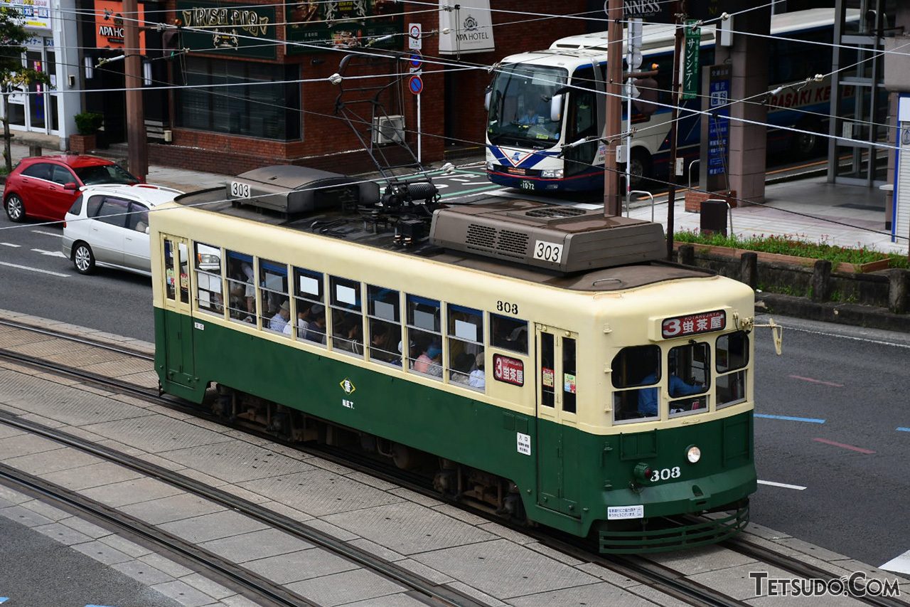 長崎電気軌道の車両