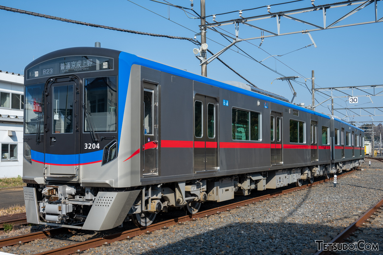 京成電鉄の新型車両、3200形