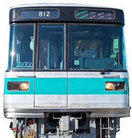 上毛電気鉄道 800形2号車 営業運転（2025年2月17日～） - 鉄道コム