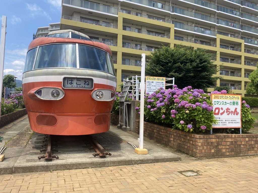 3100形NSE展示車両「ロンちゃん」
