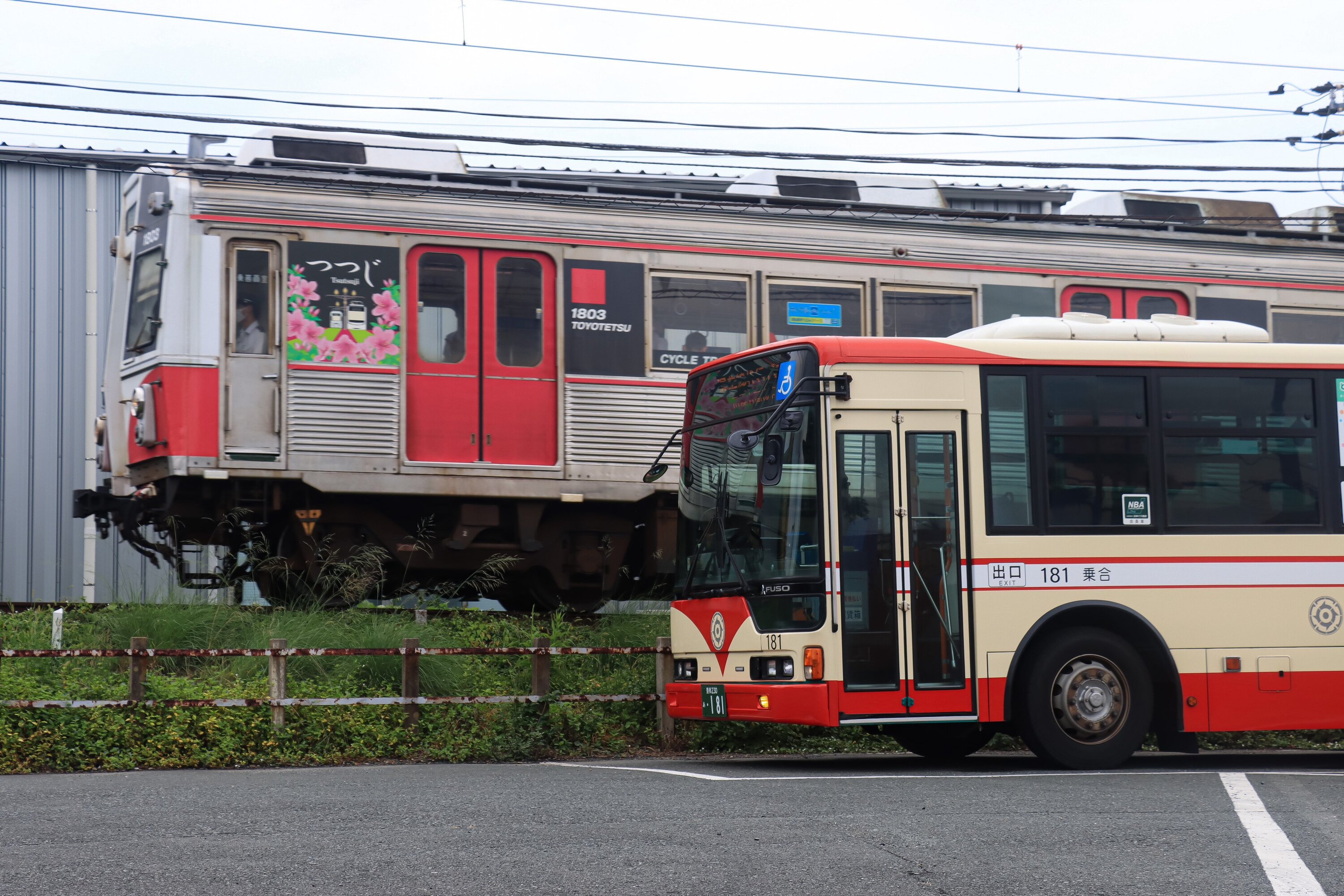 豊橋鉄道 100周年記念ラッピング車両メモリアル撮影会（2025年3月16日） - 鉄道コム