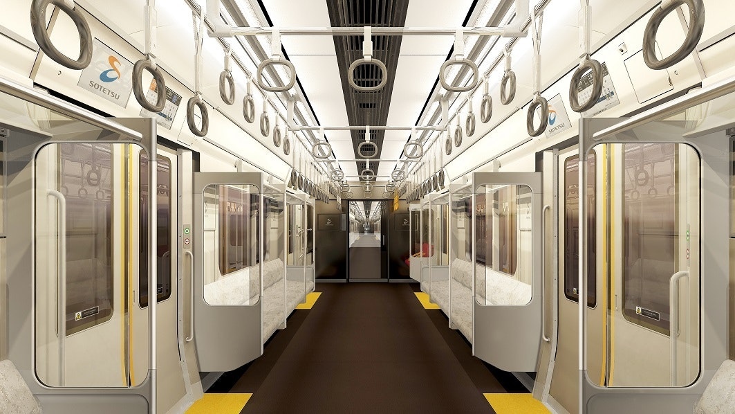 12000系の車内(イメージ)