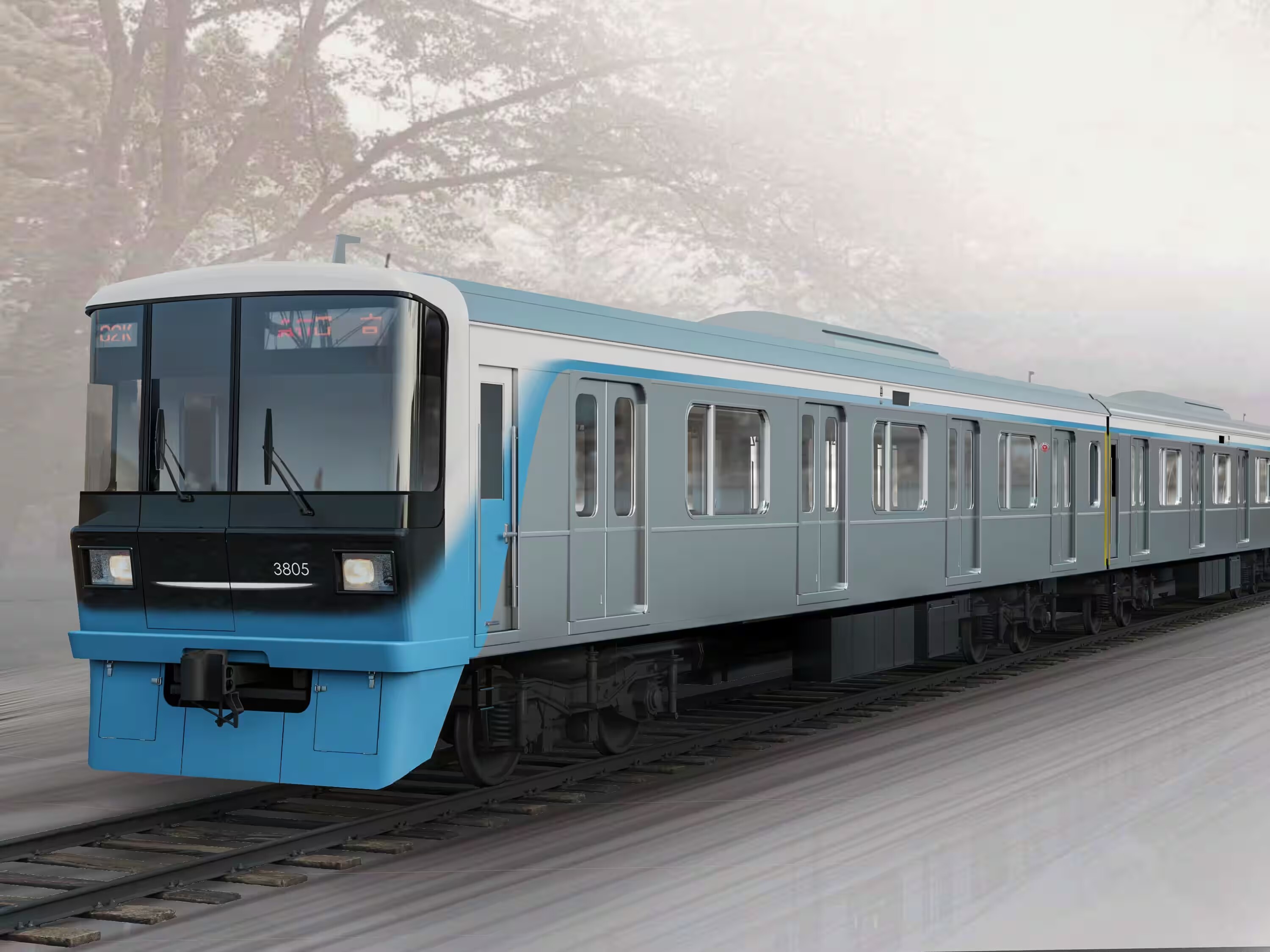 3000系リニューアル車のエクステリアデザイン（イメージ）