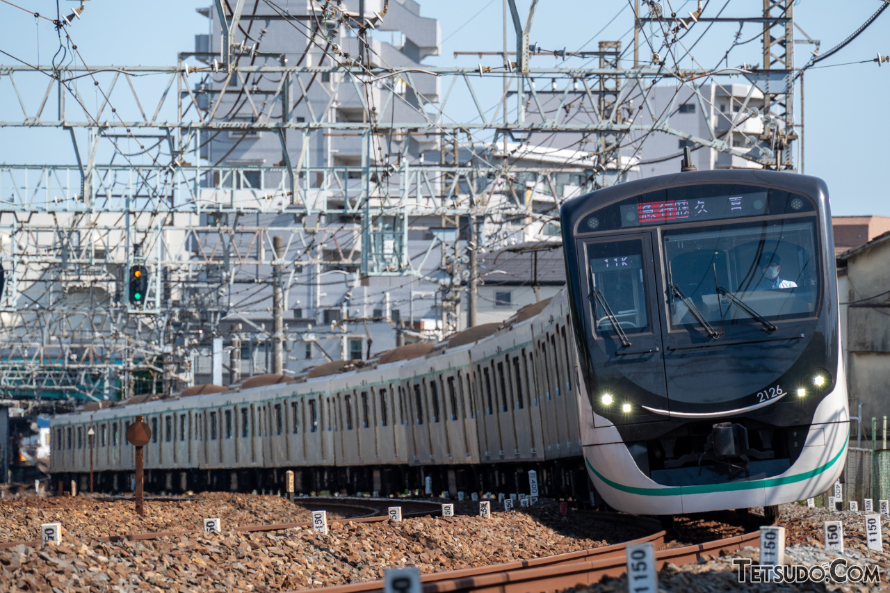 最新型車両の2020系シリーズ