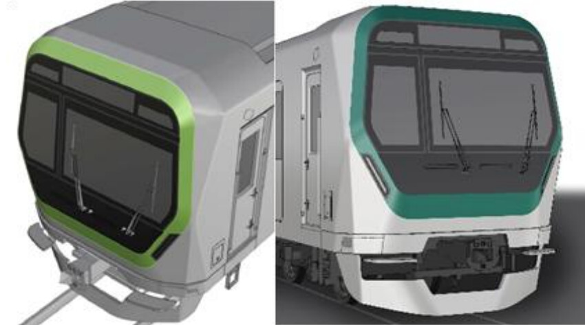 自動運転に対応する新型車両のイメージ画像