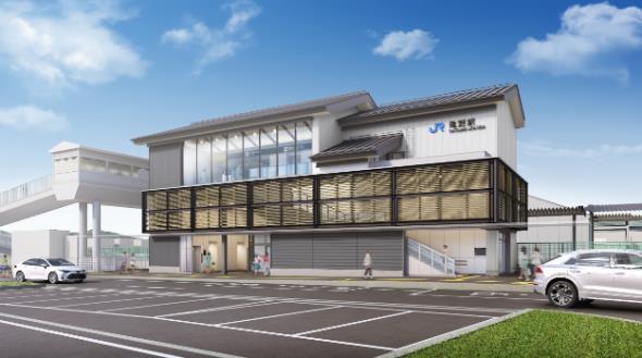 竜野駅新駅舎(イメージ)