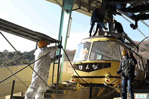 【オーダー用】乗り物⑨二種のゴンドラと山 ロープウェイ カッティングダイ オーダー用】乗り物⑨二種のゴンドラと山 ロープウェイ