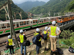 黒部峡谷鉄道 工事用列車満喫ツアー