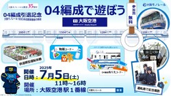大阪モノレール 大阪空港駅 1000系04編成引退記念イベント