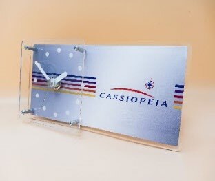 カシオペア置き時計