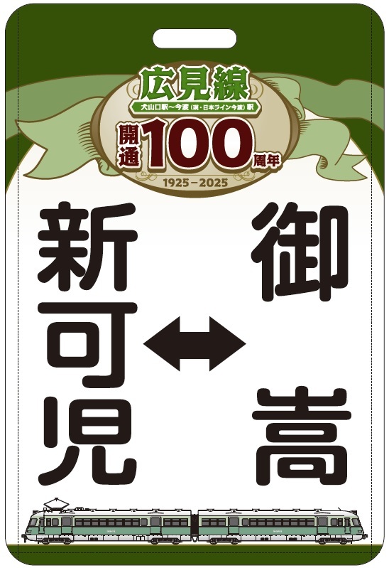 イラスト系統板（イメージ）