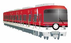 名鉄 ポケモンラッピング電車 運転