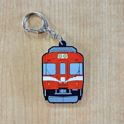 岳南電車 9000形ラバーキーホルダー 販売