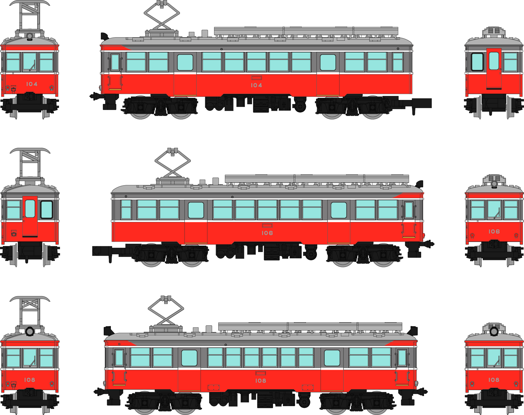 小田急箱根 モハ1形・モハ2形鉄道コレクション 販売（2025年10月