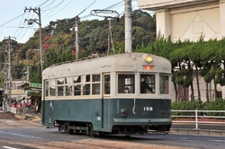 広島電鉄 156号 本線運転