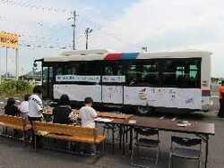 イオンモール綾川 バス車両展示・鉄道模型イベント