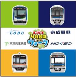 東武・京成など 第17回4社合同ウォーク 開催