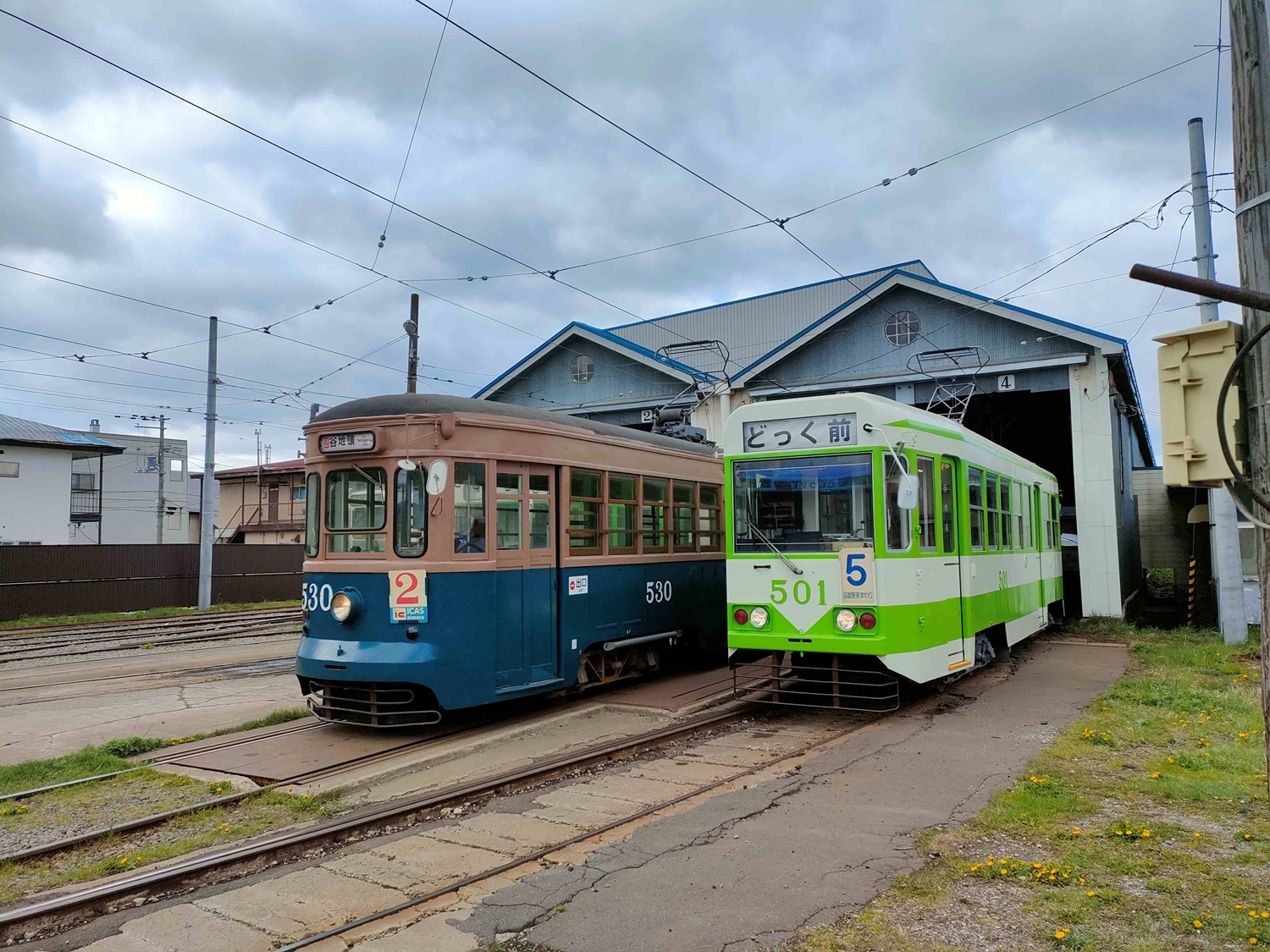 函館市 530号車 鉄道の日 記念運転（2025年10月13日） - 鉄道コム