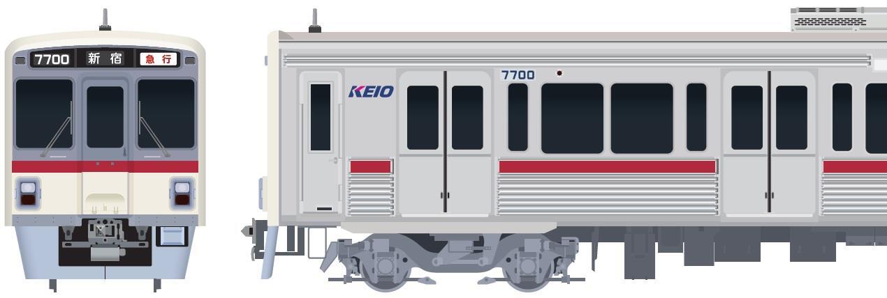 京王7000系が「懐かしのデザイン」に 旧塗装の復刻車両が登場、10月末