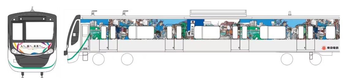 東急 田園都市線線2020系 スローガンアートラッピング車両 運転（2025