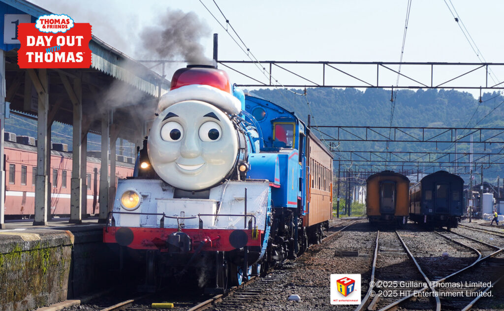 大井川鐵道 きかんしゃトーマス号 サンタ帽子つき 運転（2025年11月29