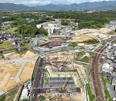 リニア中央新幹線 岐阜県駅工事現場 公開イベント（2025年12月7日