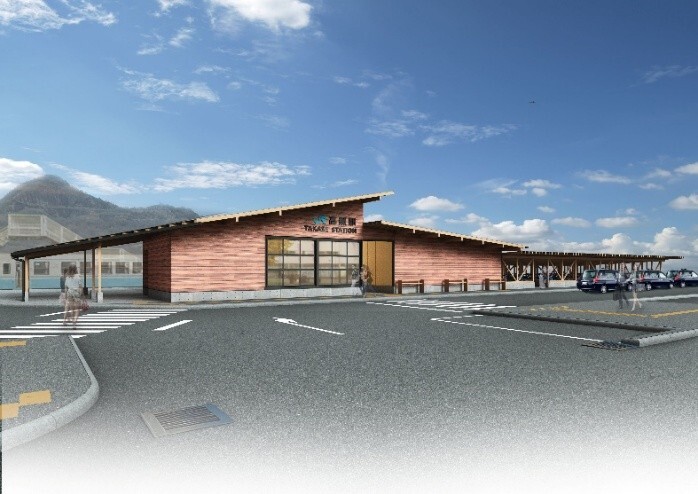 予讃線 高瀬駅 新駅舎 供用（2025年12月15日～） - 鉄道コム