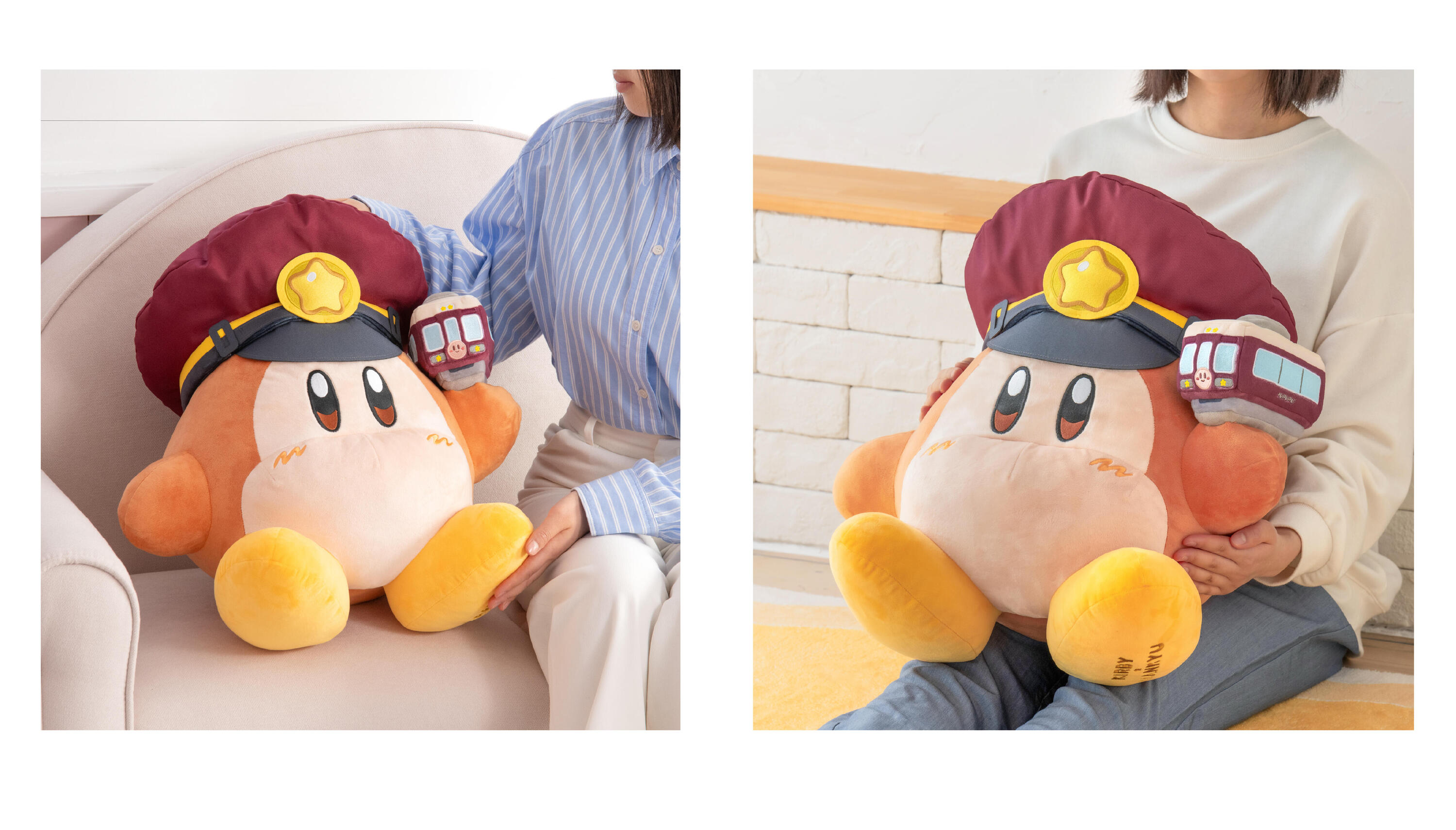 カービィ阪急電車　ぬいぐるみ 完売商品 阪急 カービィ 添乗ぬいぐるみ 販売受付（2025年12月17日～） - 鉄道コム