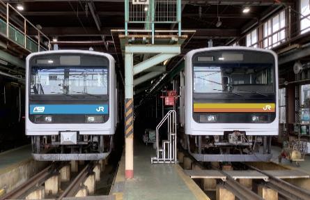 勝田車両センター 209系風E501系など 撮影会（2026年3月20日） - 鉄道コム