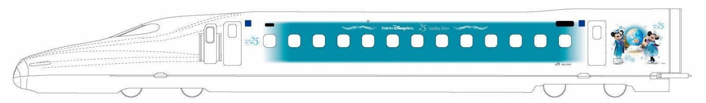 東海道新幹線で「ディズニー新幹線」ふたたび登場！ 6月19日から2027年