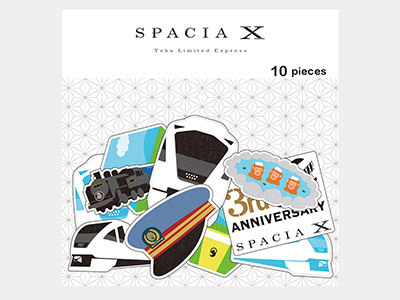 東武 スペーシアX 3周年記念グッズなど 販売（2026年7月15日