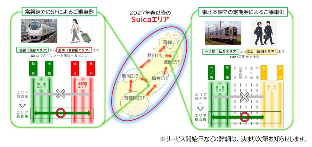 JR東、2026年度末に「6つのSuicaエリア」を統合 2030年代初めには同社