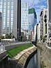 渋谷駅付近の東横線廃線跡に完成した遊歩道