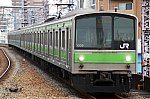 205系1000番台の区間快速・大阪環状線行き(ウソ電)