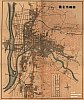 1924年岡崎市全図（岩瀬文庫所蔵） 1200-1420