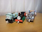 ★プラレール・きかんしゃトーマス『テコロでチリン♪　3種セット』USED品